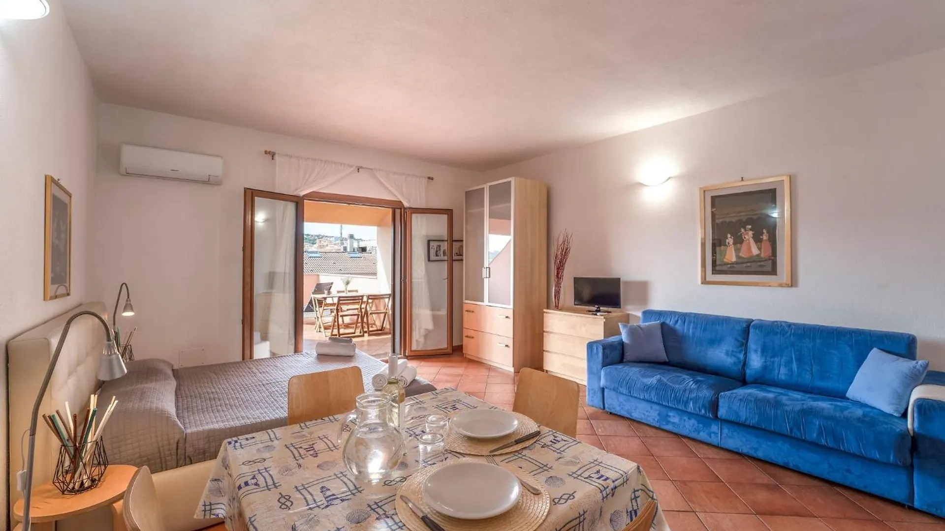 Apartmán Relaxing Cristal Blu Studio Sleeps 4 Num1493 Santa Teresa Gallura